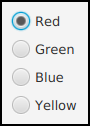 radio buttons